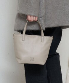 russet レザー2WAYミニトートバッグ(CE-1664)