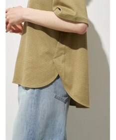 AMERICAN HOLIC 接触冷感裾ラウンドカットプルオーバー