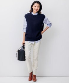 23区 L 【洗える】CANCLINI ベーシック シャツ