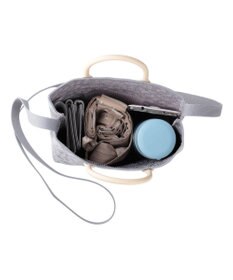 ROOTOTE 8379【キティ＆クロミ】IP.スクエア.シリコンハンドル.サンリオ-A