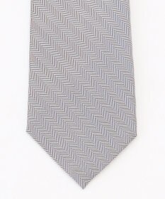 J.PRESS MEN 【FOMARL COLLECTION】シャドーヘリンボーン フォーマルネクタイ