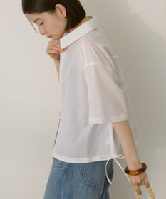 AMERICAN HOLIC T/Rキュプラ ドロストヘムシャツ