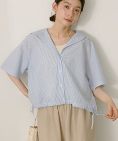 AMERICAN HOLIC T/Rキュプラ ドロストヘムシャツ