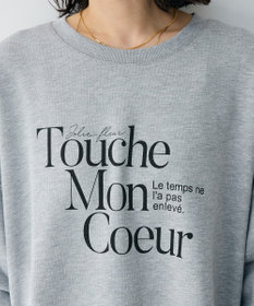 Green Parks オーバーサイズロゴ裏毛プルオーバー