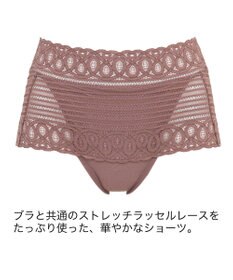 BRADELIS New York 【BRADELIS Me】Sweet Night Shorts  深履き レース ショーツ