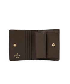 LANVIN en Bleu リュクサンブール 二つ折りコンパクト財布