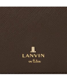 LANVIN en Bleu リュクサンブール 二つ折りコンパクト財布