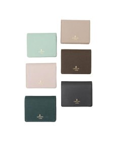 LANVIN en Bleu リュクサンブール 二つ折りコンパクト財布