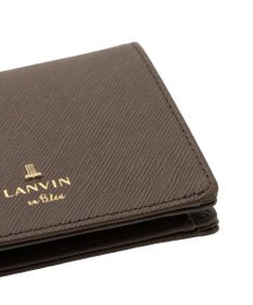 LANVIN en Bleu リュクサンブール 二つ折りコンパクト財布
