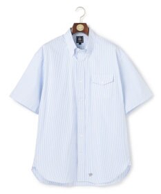 J.PRESS MEN 【J.PRESS ORIGINALS】【UNISEX】Oxford Half Sleeve Shirt / B.D. / Baggy-Fit