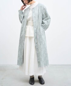 muuc 【2WAY】【上質なコットン100%生地】イラカ柄刺繍コットン 羽織り＆シャツワンピース