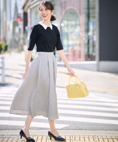 ANY SIS 【23.0~24.0cm】ミニストーンバックル パンプス