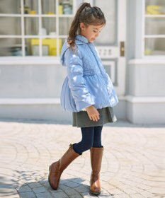 組曲 KIDS 【150-170㎝】キルティング 中綿コート
