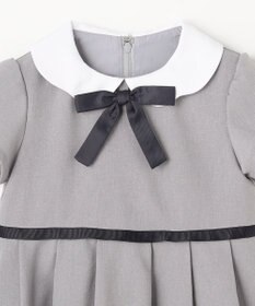 ANY KIDS 【2点セット】ノーカラー ボレロジャケット+襟付き ワンピース