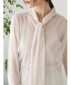 Green Parks AnriettMusee ドットチュール２ＷＡＹボウタイブラウス