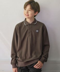 J.PRESS KIDS 【140-170cm】リブライン ポロシャツ