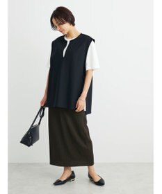 Green Parks キーネックカットベスト