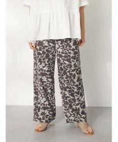 CRAFT STANDARD BOUTIQUE インド綿総柄イージーパンツ