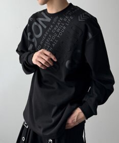 WEGO エンボスグラフィックT(LS)