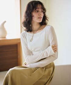 #Newans 【洗濯機可／ 前後着用可】 シアーベロアプルオーバー