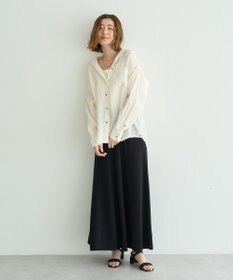 YECCA VECCA 【接触冷感】カットマーメイドスカート