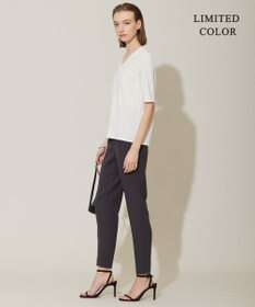 ICB 【新色追加・接触冷感・UVケア・速乾・洗える】FluidBackSatin ドロストパンツ