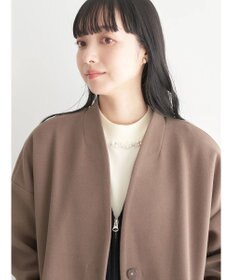 earth music&ecology Ｖネックノーカラーコート