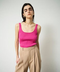 GRACE CONTINENTAL デコルテニットタンク