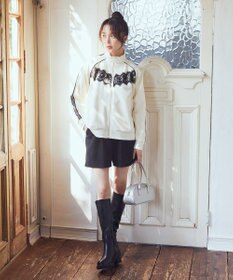 earth music&ecology フロントレーストラックジャケット