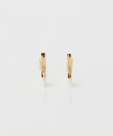 Phoebe 【Xmas Collection】パヴェモチーフネックレス&ツイストイヤリングセット/BOX&ショッパー付き