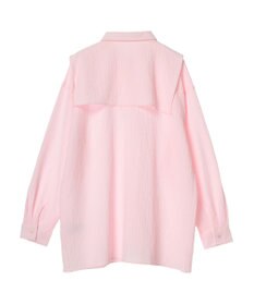 earth music&ecology ダブルカラーシャツ