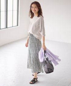 ANY 【WEB限定】シルケットスムース ツイストリーブプルオーバー