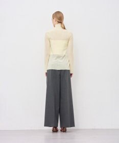 uncrave シアーニット コンビトップス