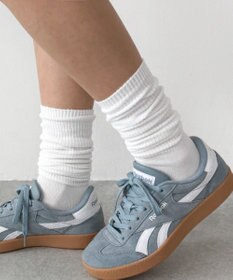 WEGO ローゲージゆるリブハイソックス