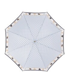 MOONBAT FURLA 長傘 チャーム＆ロゴプリント UV 耐風 日本製