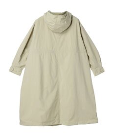 earth music&ecology テックフードロングコート