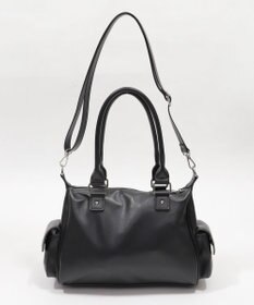 WEGO ポケットデザインボストンショルダー