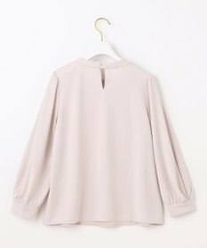 ANY SIS L 【UVケア】イージーケアスタンドネック ブラウス