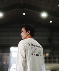 SHARE PARK MENS 【UVケア・吸水速乾・ストレッチ・軽量 】バックプリントTシャツ（L・XLサイズ）