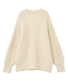 earth music&ecology 【予約】カラーミックスシャギーカーディガン