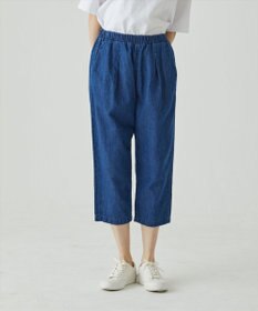 caqu FS linen cropped tapered pants クロップド丈 リネンイージーパンツ