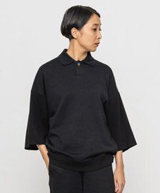 HAAG スマイルコットン HALF SLEEVE SWEAT POLO SHIRTS ポロシャツ