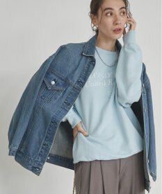 WEGO 【ANGIE VINTAGE】ビッグシルエットデニムジャケット / オーバーサイズGジャン