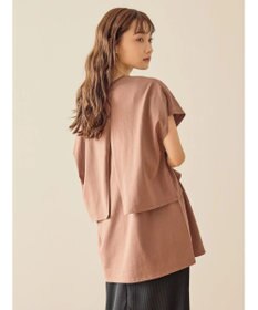 AMERICAN HOLIC レイヤードフレンチスリーブカットチュニック