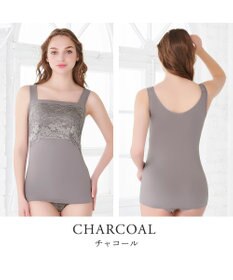 BRADELIS New York 【BRADELIS NewYork peace】ハッピーバストアップレーシーブラキャミソール23