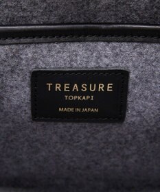 TOPKAPI 【TREASURE TOPKAPI】イタリアンフェルト サイドベルト トートバッグ