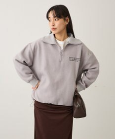 CRAFT STANDARD BOUTIQUE 起毛ハーフジッププルオーバー