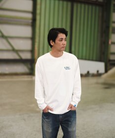 SHARE PARK MENS 【UVケア・吸水速乾・ストレッチ・軽量 】バックプリントTシャツ（L・XLサイズ）