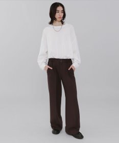 WEGO ローライズバギーフレアスラックス