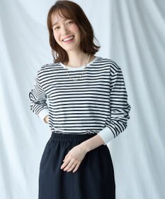 ANY リブポイントテールＴシャツ